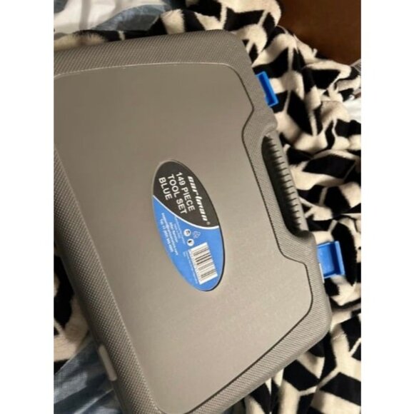 149 Piece Tool Set General Household Hand Tool Kit with Cordless Screwdriver - Picture 2 of 2